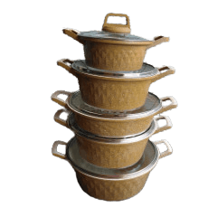 10pcs Bosch Granite Cooking Pots / Coo