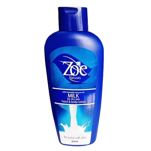 Zoe Body Milk Dry Lotion 400ml