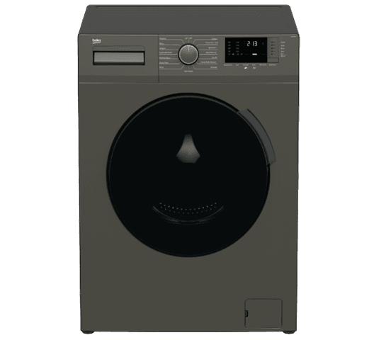 Beko BAW389 UK Front Load Washing Machine, Grey - 9KG