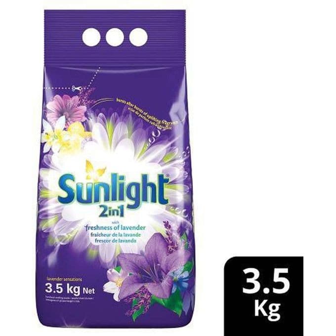 Sunlight Handwash Powder Lavender Fresh 3.5KG