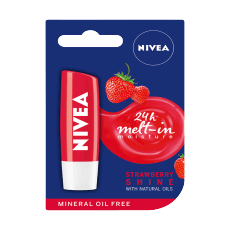 Nivea Lip balm Strawberry-4.8g Stick