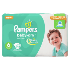 Pampers Diapers Size 6 48s