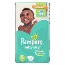 Pampers Junior BTFY Unisex LC 8*8