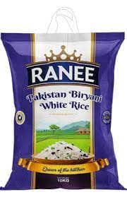 Ranee Pakistan Parboiled Rice- 10kg