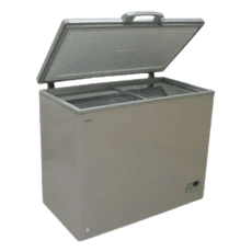 MIKA Chest Freezer, 280L, Aluminium In